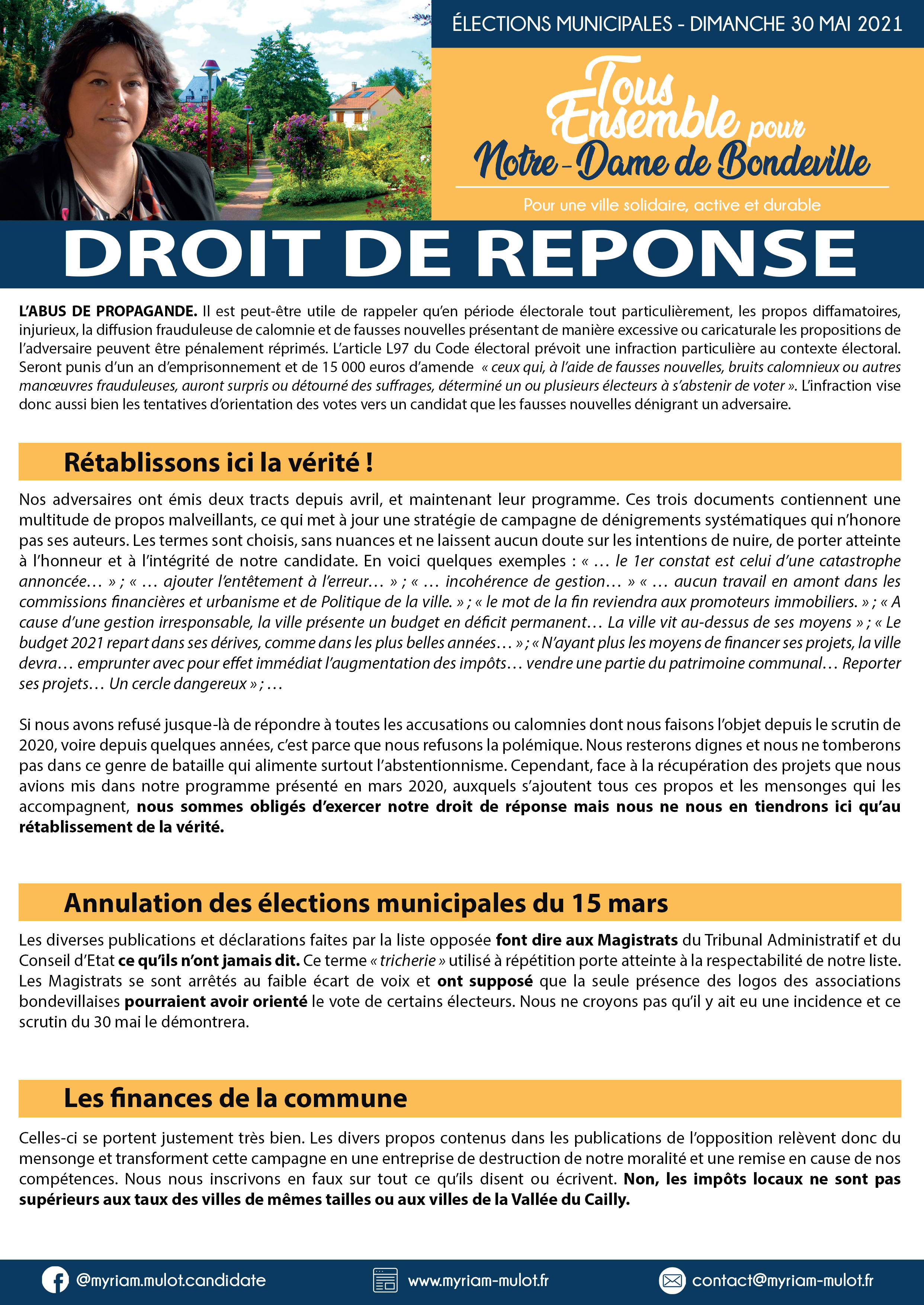 reponse